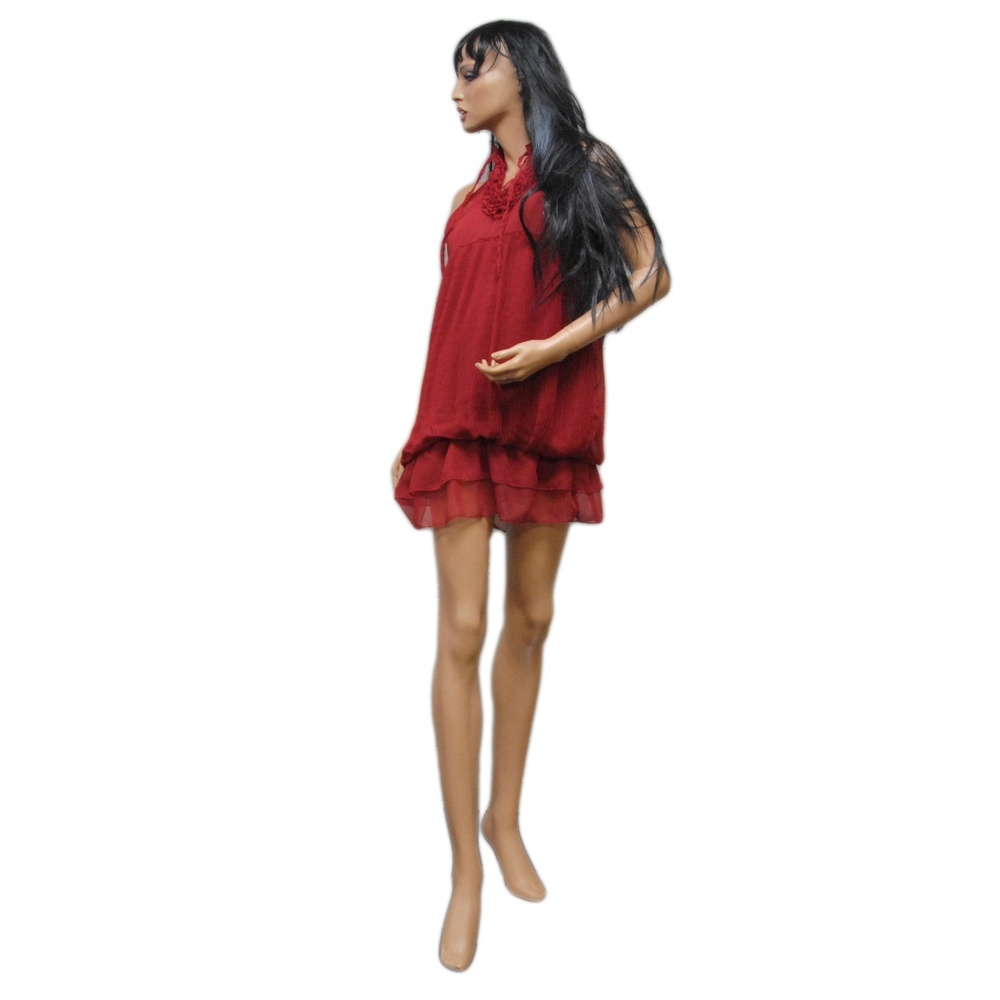 NEW Everis Made in Italy red dress